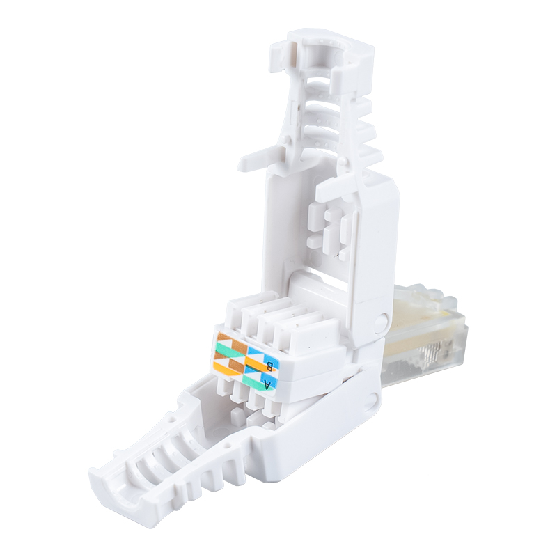 Cat5e Неэкранированный безинструментальный разъем RJ45 RJ-688Y-C5E