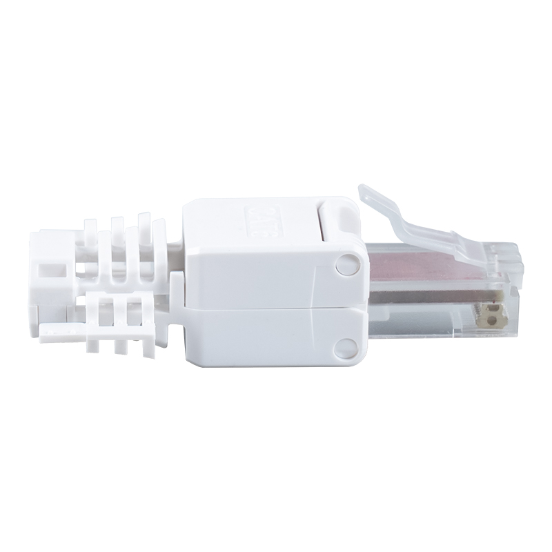 Cat6 Неэкранированный безинструментальный разъем RJ45 （с крыльями） RJ-688X-C6