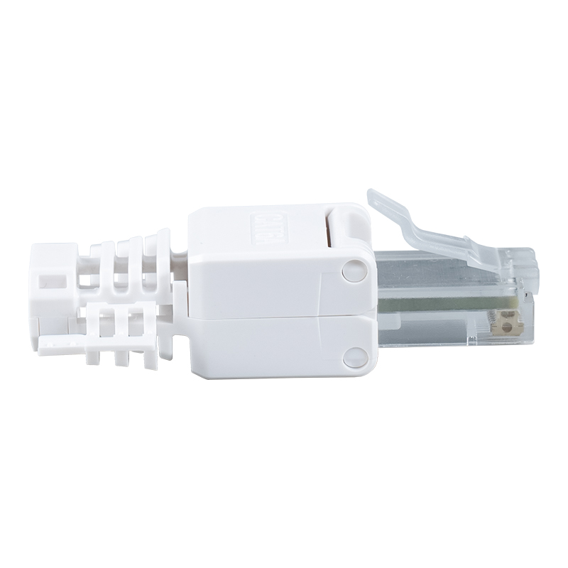 Cat6 Неэкранированный безинструментальный разъем RJ45 （с крыльями） RJ-688X-C6