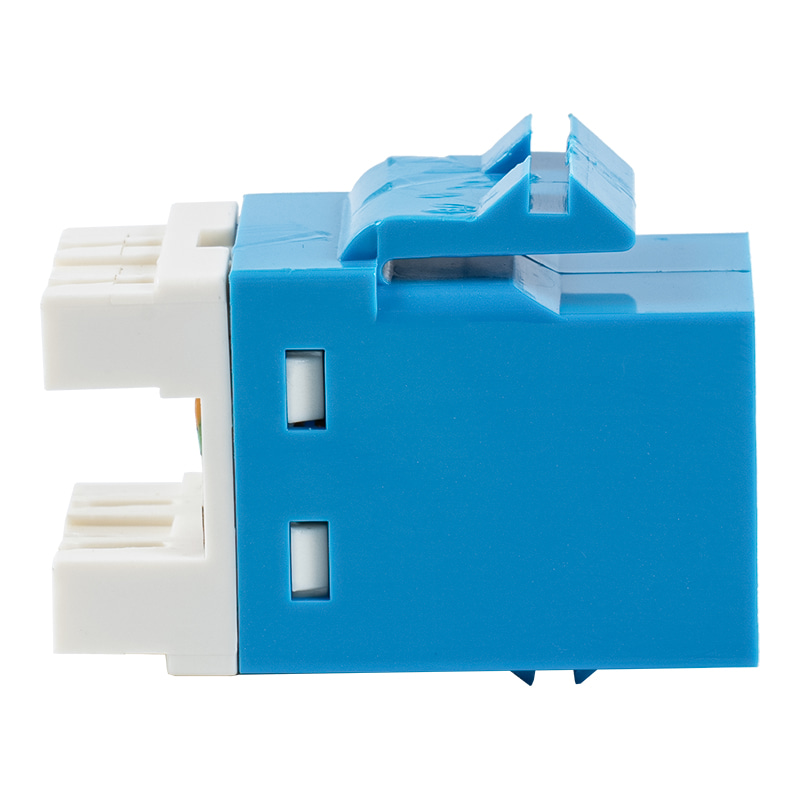 Модульный разъем Cat6 Unshielded 180° SM-2027H8C6