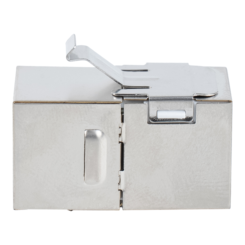 Экранированная прямая муфта Cat6 RJ45 (с металлическим зажимом) SM-2035SC6