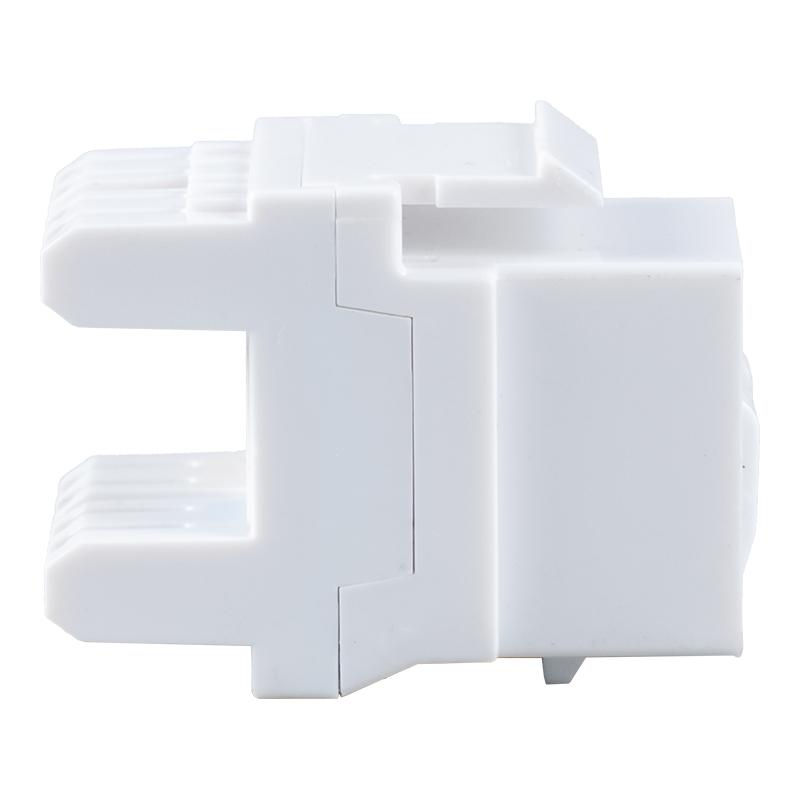 Модульный разъем Cat6 Unshielded 180° (мини-тип с затвором) SM-2089CD8C6-1