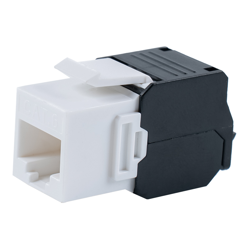 Модульный домкрат Cat6 Unshielded 180° Toolless (откидной) SM-2336H8C6