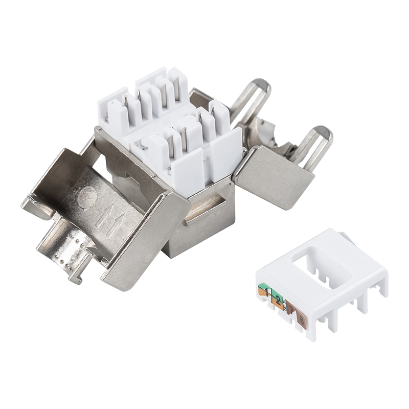 C6A Экранированный 180° безтолловый домкрат Keystone (откидной тип) SM-2336SH8C6A 