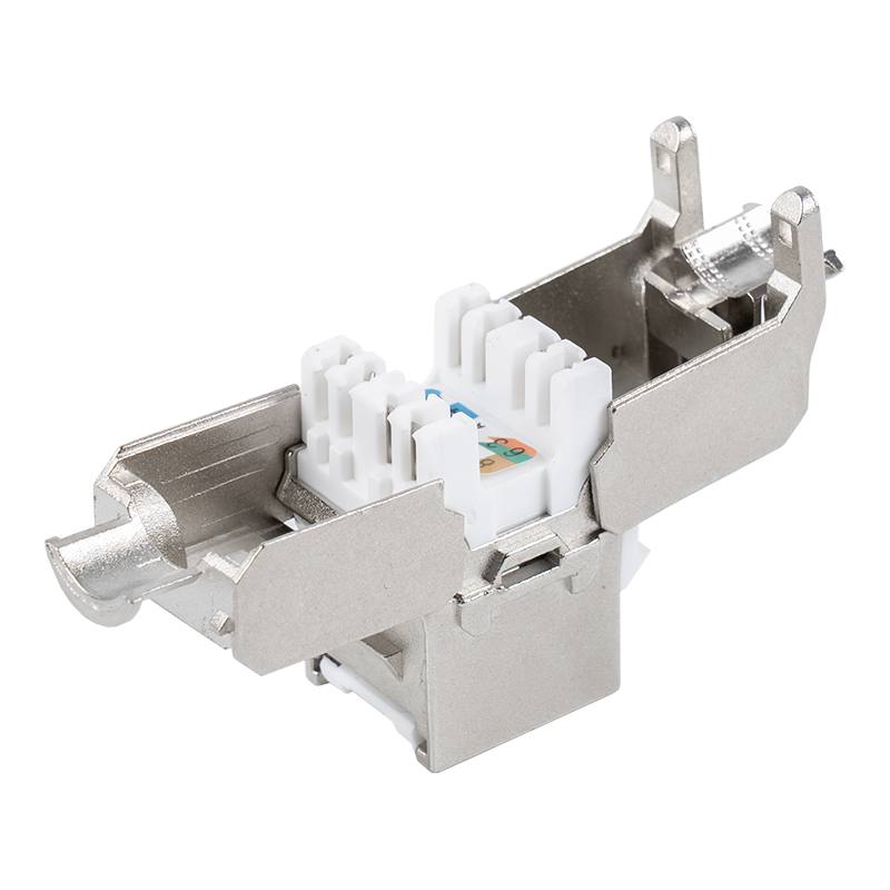 C6A Экранированный 180° безтолловый домкрат Keystone (откидной тип) SM-2336SH8C6A 