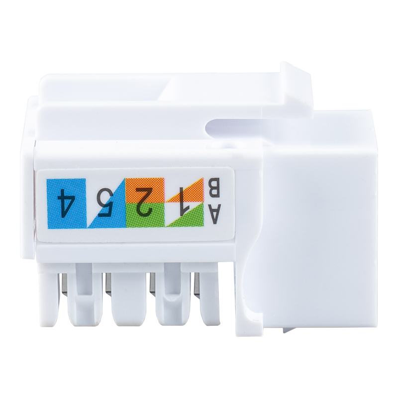 Модульный разъем Cat6 без экранирования 90° SM-2054H8C6 