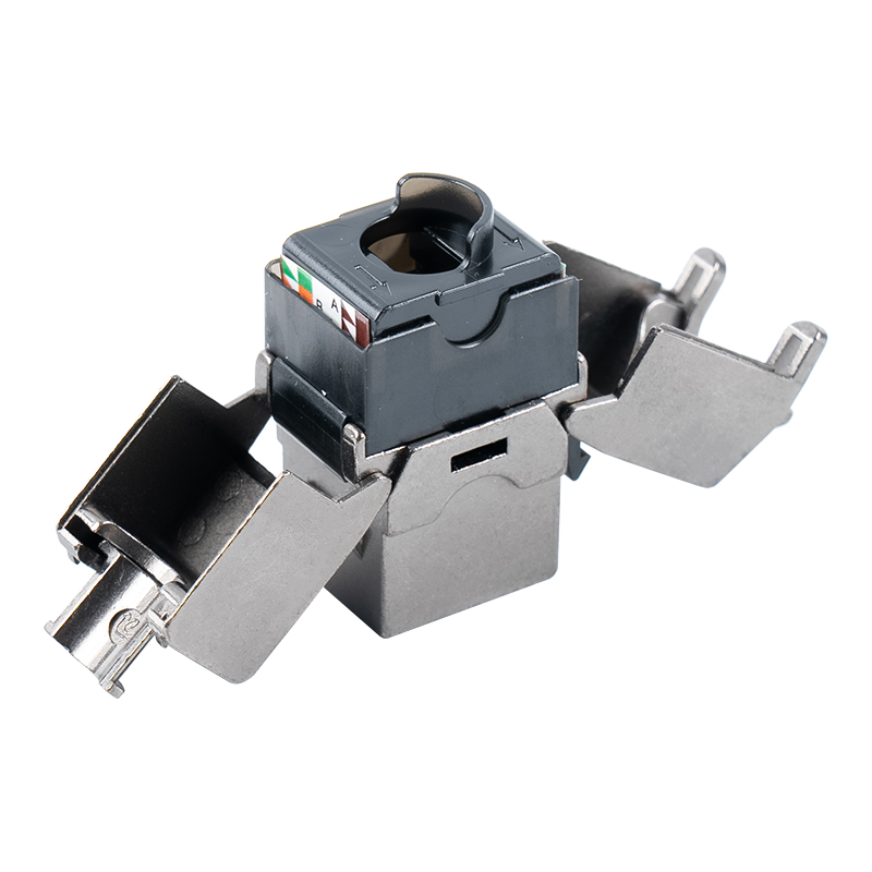 C6A Экранированный 180° безтолловый домкрат Keystone (откидной тип) SM-2336SH8C6A 