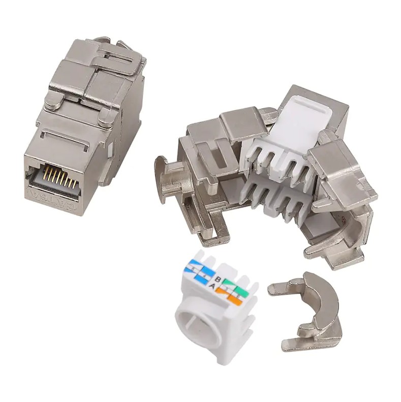 В чем разница между разъемом Keystone Jack и вилкой RJ45?